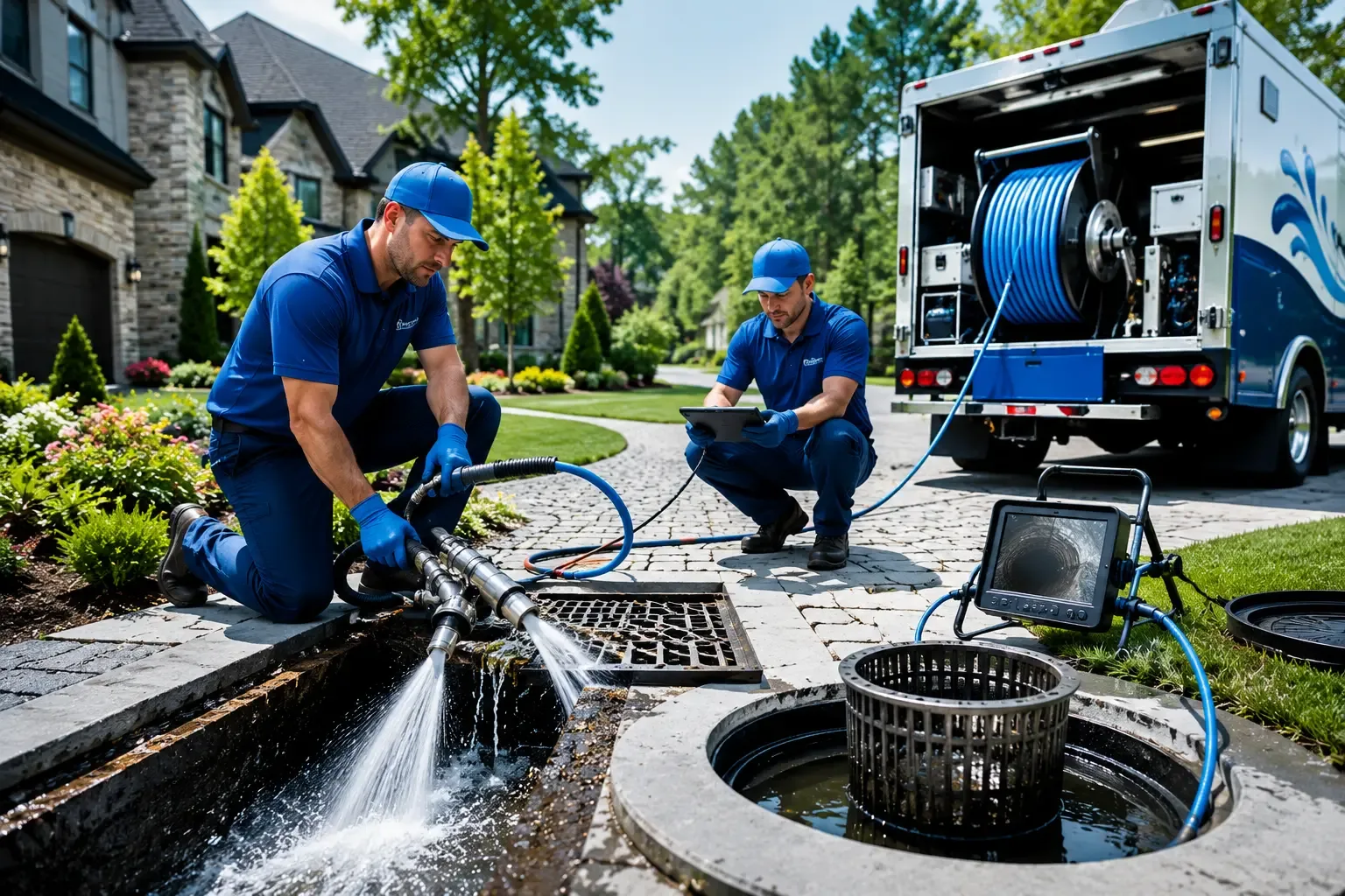 Local outdoor drain cleaning professionals in Haworth, OK